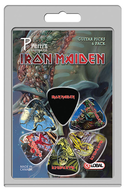 Perris 6-Pack Iron Maiden Licensed Guitar Picks Pack