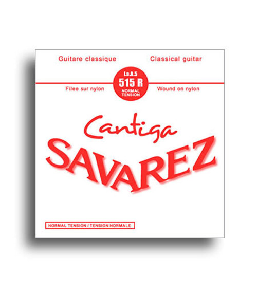 Savarez 515R Cantiga Normal Tension (A-5th) Single Classical Guitar String