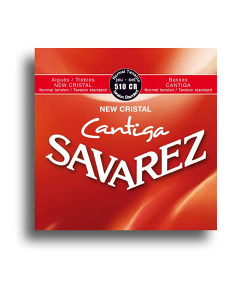 Savarez 510CR New Cristal Cantiga Normal Tension Classical Guitar String Set