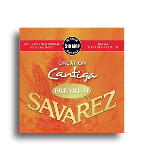 Savarez 510MRP Creation Cantiga Premium Standard Tension Classical Guitar String Set