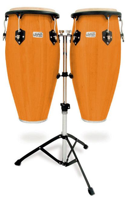 Toca 11 & 11"-3/4" Players Series Wooden Conga Set in Amber
