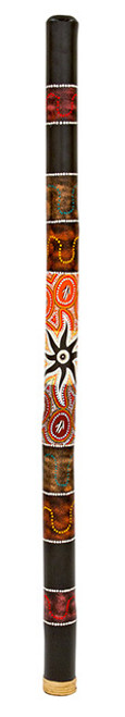 Toca Didgeridoo 47" Bamboo Gecko Design