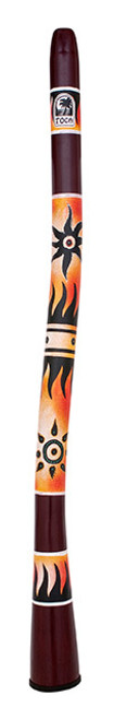 Toca Freestyle Curved Didgeridoo 50" Tribal Sun Design