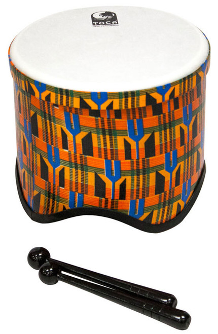 Toca Freestyle 2 Series 10" Tom Tom Drum in Kente Design