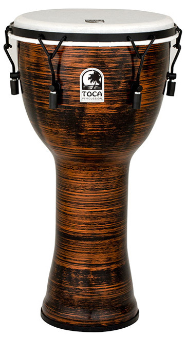 Toca Freestyle 2 Series Mech Tuned Djembe 12" in Spun Copper