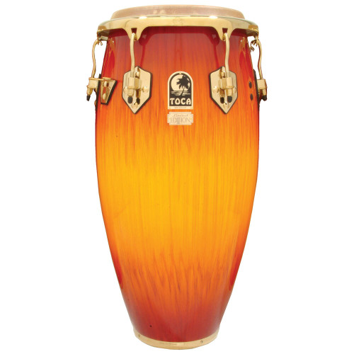 Toca LE Series 12-1/2" Wooden Tumba in Firestorm