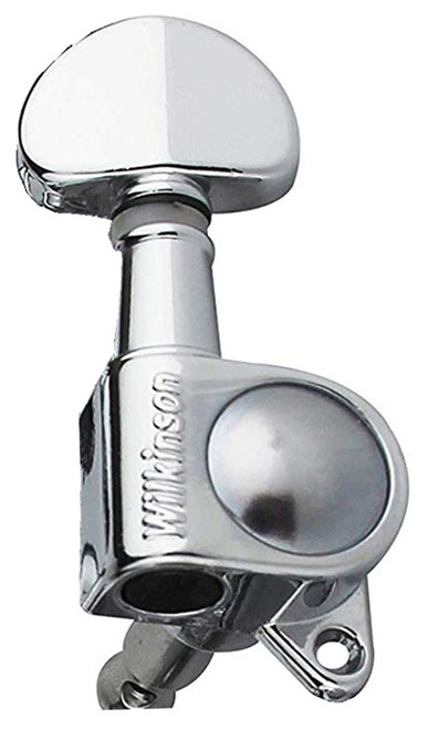 Wilkinson Roto Style Acoustic/Electric Tuning Machines in Chrome Finish (3+3)