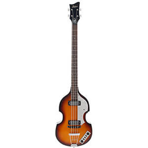 Hofner 01-HI-BB-SB-0 Ignition Violin Bass, Sunburst, With Case