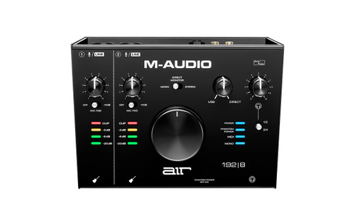 M-AUDIO AIR192 | 8: 2-IN 4-OUT 24/192 I|O MIDI USB