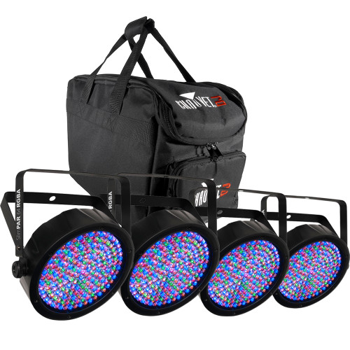 Chauvet DJ SlimPAR 64 RGBA LED Parcan Pack Chauvet DJ SlimPAR 64 RGBA LED Parcan Pack