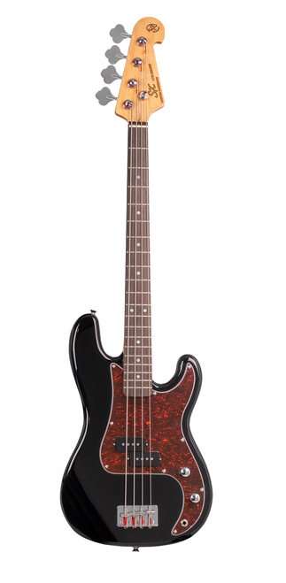 Sx ¾ size short scale vintage style bass guitar & Amplifier Package.