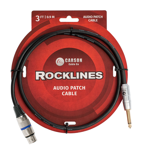 Carson RAD33 3 ft Microphone/Audio Cable