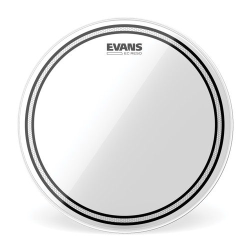 EVANS EC Resonant Drum Head, 12 Inch