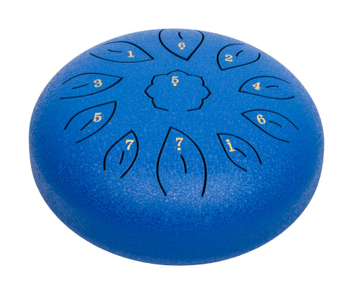 MANO PERCUSSION MPC38BL 8" Tongue drum. Blue.