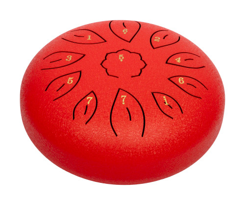 MANO PERCUSSION MPC38RD 8" Tongue drum. Red.
