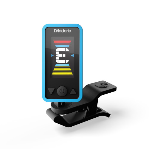 D'Addario Eclipse Headstock Tuner, Blue