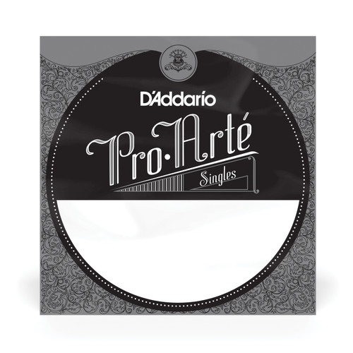 D'Addario J4302 Pro-Arte Nylon Classical Guitar Single String, Light Tension, Second String