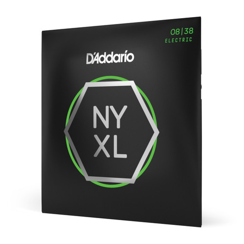 D'Addario NYXL0838 Nickel Wound Electric Guitar Strings, Extra Super Light, 8-38