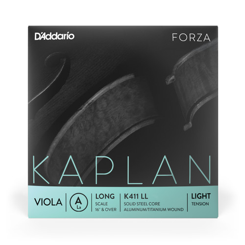 D'Addario Kaplan Forza Viola Single A String, Long Scale, Light Tension