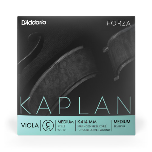 D'Addario Kaplan Forza Viola Single C String, Medium Scale, Medium Tension