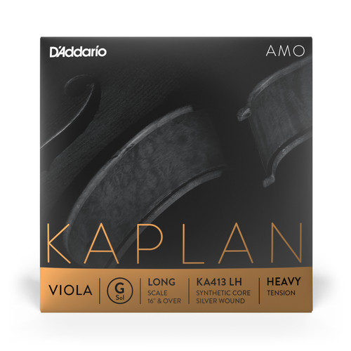 D'Addario Kaplan Amo Viola G String, Long Scale, Heavy Tension