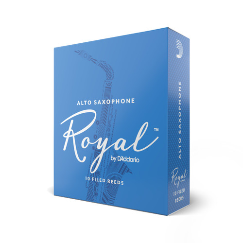 Royal by D'Addario Alto Sax Reeds, Strength 4, 10-pack