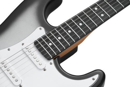 MOOER MSC12 ELECTRIC GUITAR (IRON SILVER)
