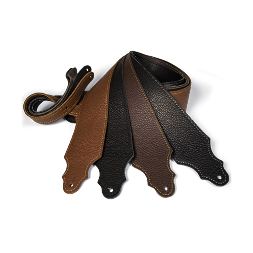 Franklin 3" Caramel Purist Leather Strap with Buck Backing