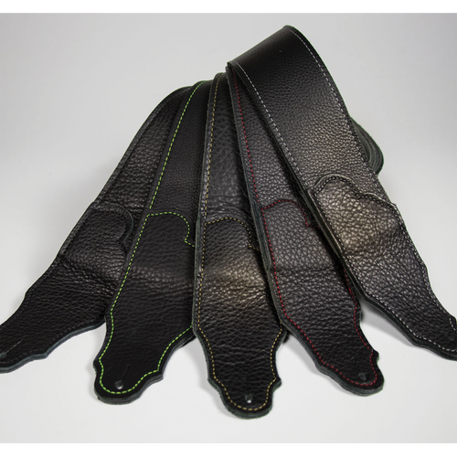 Franklin Original  2.5" Black Glove Leather with Black Stitching