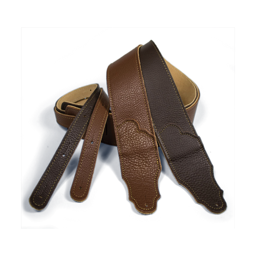 Franklin Original  3" Chocolate Glove Leather with Gold Stitching