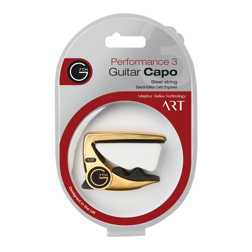 G7 Performance 3 Celtic Gold Guitar Capo