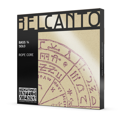 Thomastik BC600S Belcanto Solo Double Bass 3/4 Solo String Set