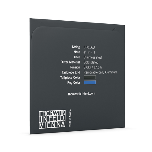 Thomastik DP01AU Dominant Pro E Volin String Gold Plated