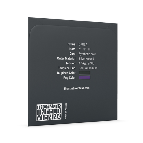Thomastik DP03A Dominant Pro D Volin String Silver Plated
