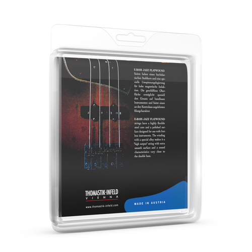 Thomastik JF324 Jazz Flatwound 43-106 Electric Bass String Set 32" Scale