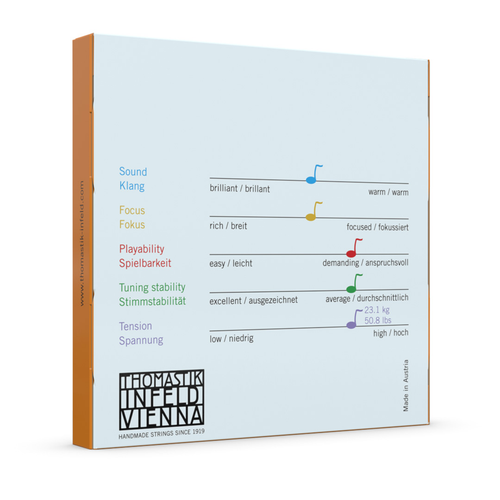 Thomastik SP100.1/2 Spirit Violin 1/2 String Set