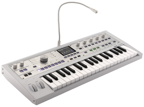 KORG MICROKORG 2 SYNTHESIZER VOCODER WHITE LIMITED EDITION