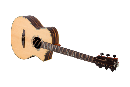 BROMO GUITARS BAR5CE Concert Cutaway Electric/Acoustic Guitar
