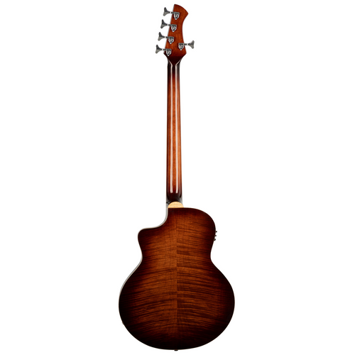 ORTEGA Ken Taylor Signature Series Acoustic Bass 5-String - Natural + Gig Bag