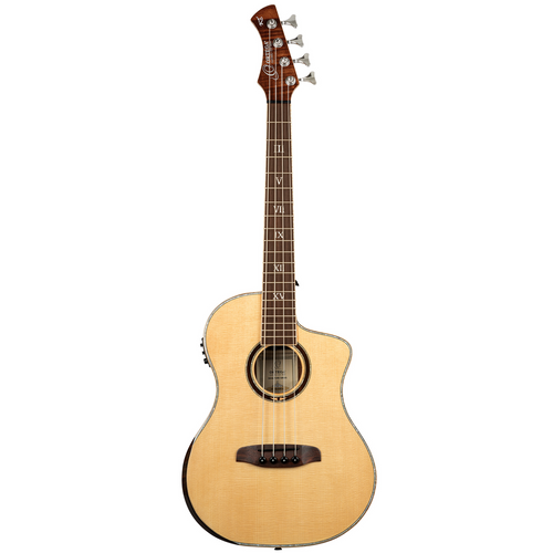 ORTEGA Ken Taylor Signature Series Acoustic Bass 4-String - Natural + Gig Bag