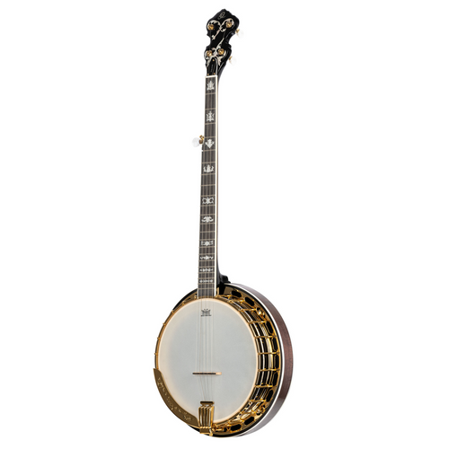ORTEGA Falcon Series Banjo 5 String - Flamed Maple Natural + Bag