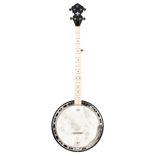 ORTEGA Falcon Series Banjo 5 String Lefty - Maple Charcoal + Bag