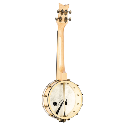 ORTEGA Banjolele Series Concert Ukulele 4 String - Maple Natural + Bag