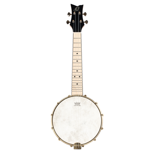 ORTEGA Banjolele Series Concert Ukulele 4 String Lefty - Maple Natural + Bag