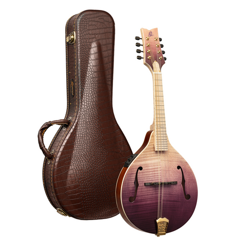 ORTEGA Americana Series A-Style Mandolin + Croco Leather Case