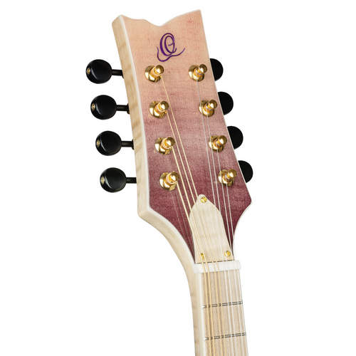 ORTEGA Americana Series A-Style Mandolin + Croco Leather Case