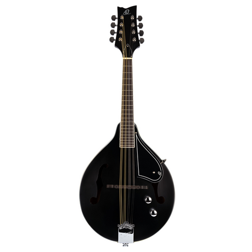 ORTEGA A-Style Series Mandoline 8 String - Spruce / Maple Black + Bag
