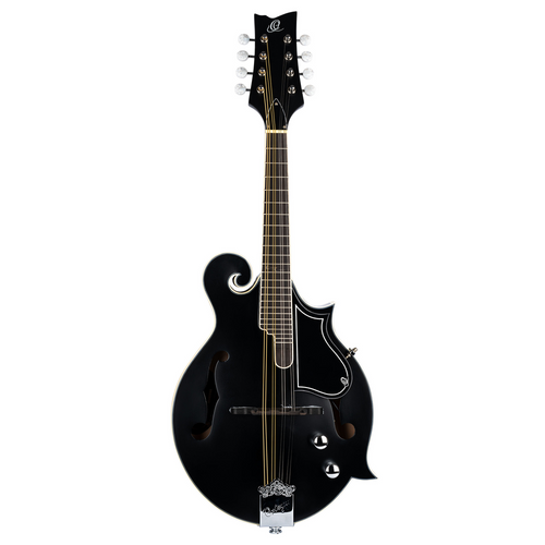 ORTEGA F-Style Series Mandoline 8 String - Spruce / Maple Black + Bag