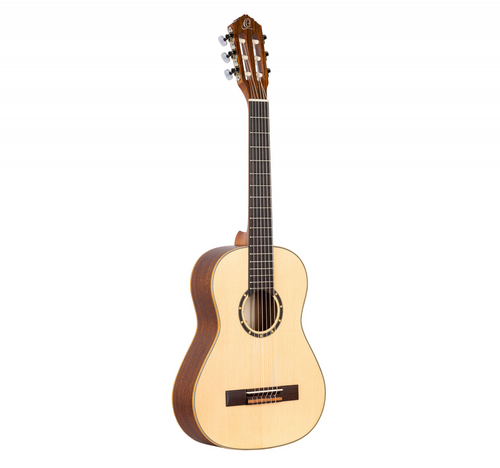 ORTEGA Family Series 1/2 Classical Guitar 6 String Lefty - Mahogany Natural + Gigbag