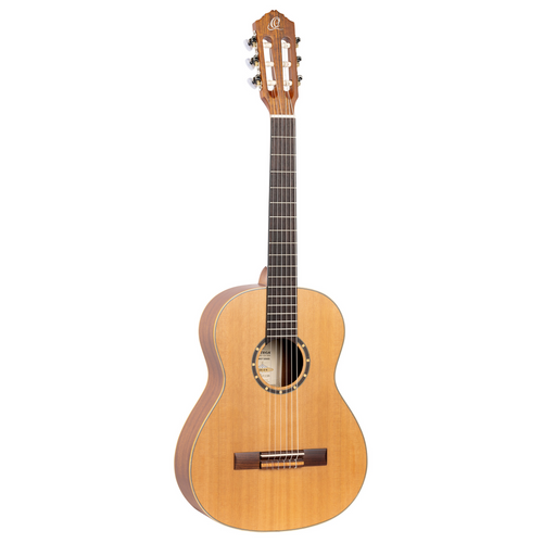 ORTEGA Family Series 3/4 Classical Guitar 6 String Lefty - Cedar / Mahogany Natural + Gigbag